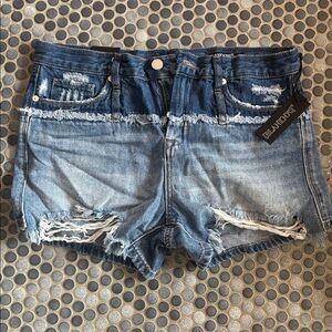 Blank NYC Blue Jean Shorts